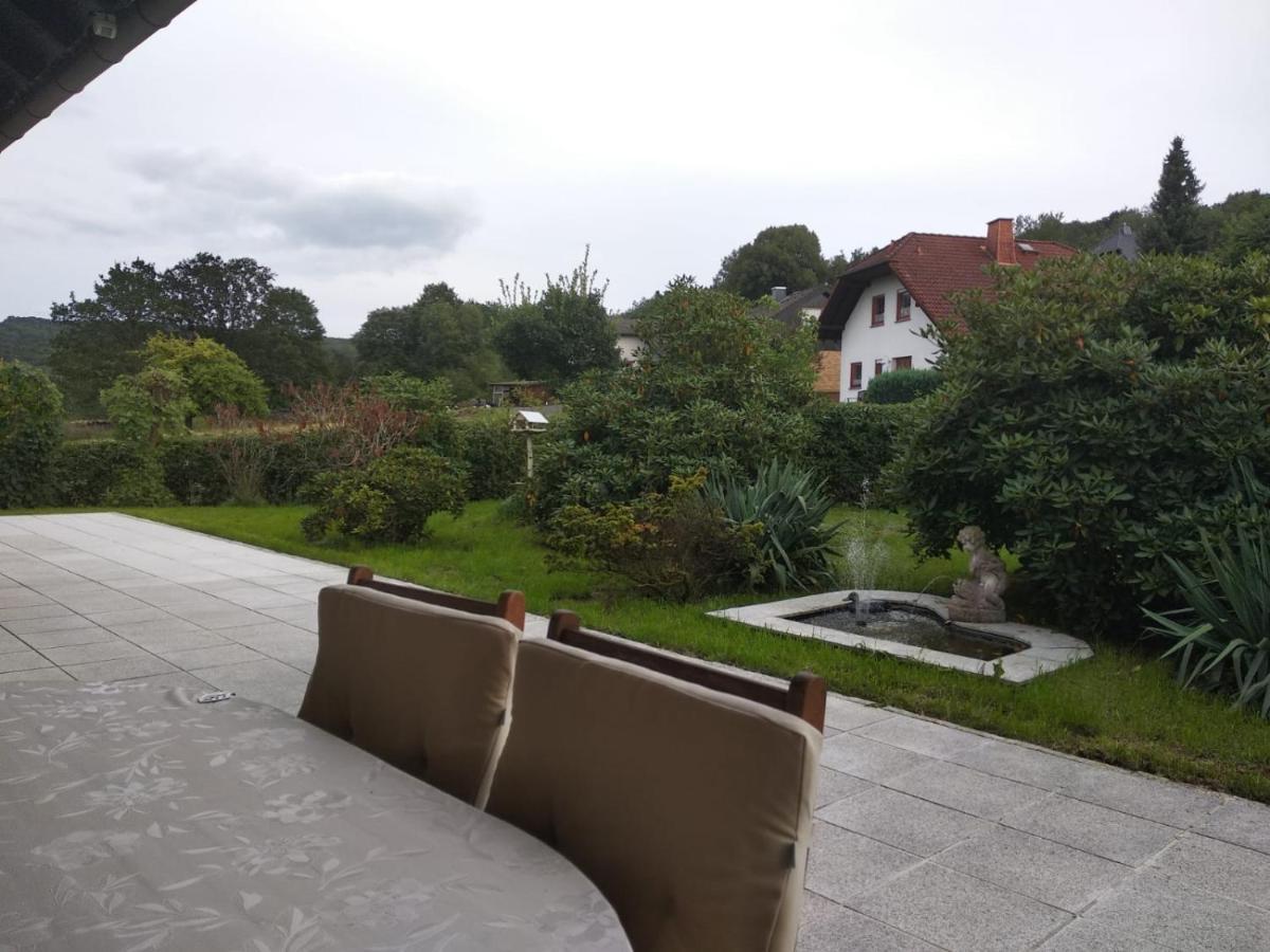 Gemütliche Ferienwohnung mit Kamin und Sauna! Nistertal Exterior foto