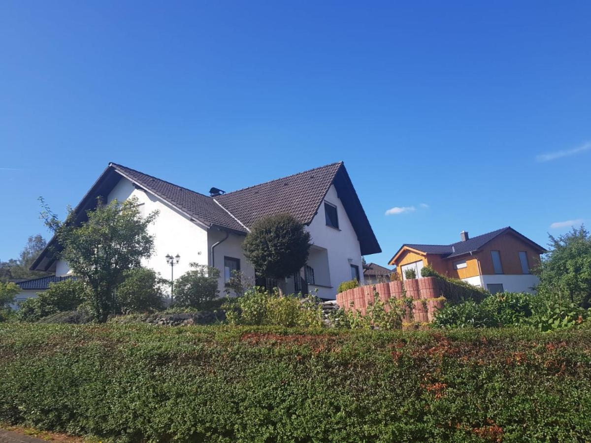 Gemütliche Ferienwohnung mit Kamin und Sauna! Nistertal Exterior foto