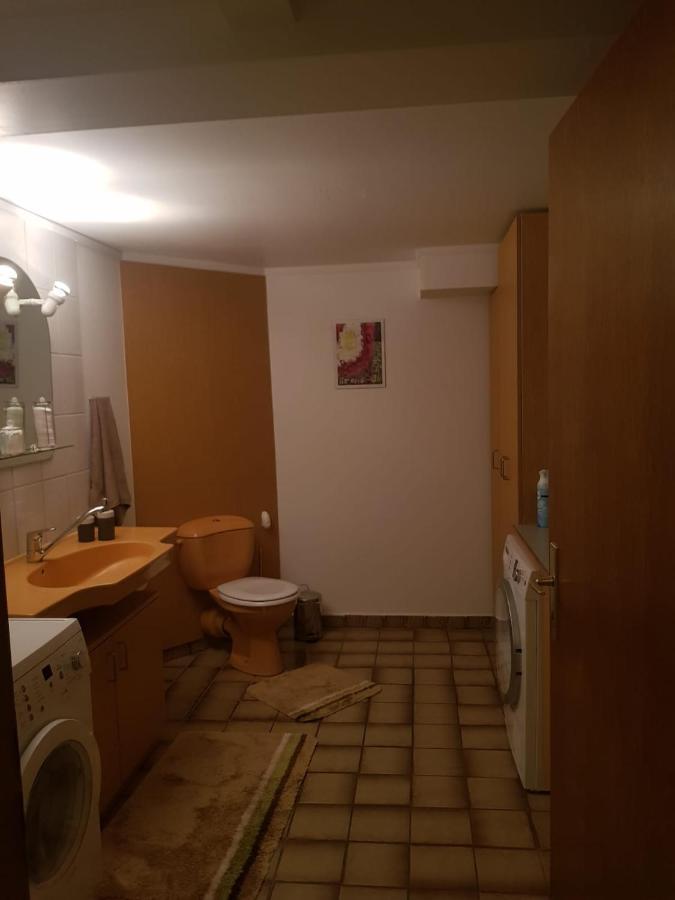 Gemütliche Ferienwohnung mit Kamin und Sauna! Nistertal Exterior foto