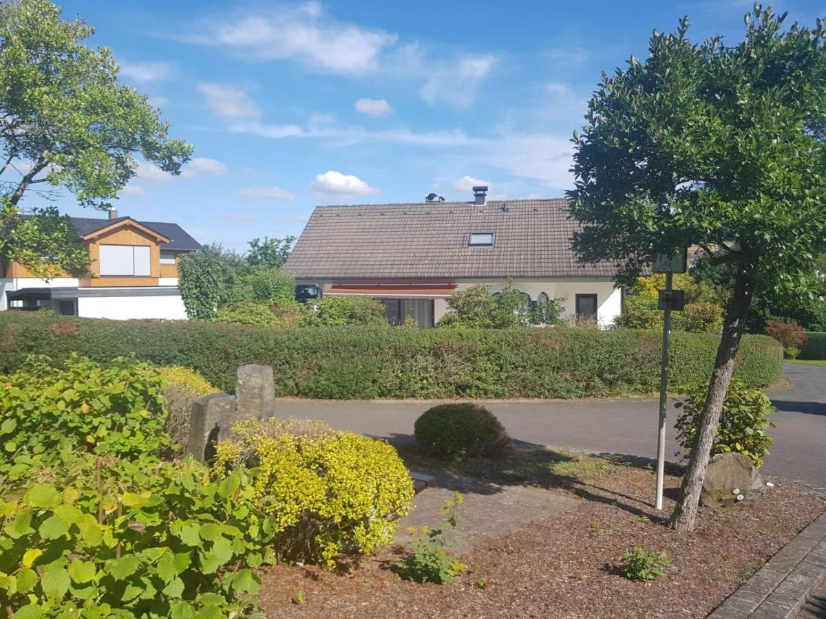 Gemütliche Ferienwohnung mit Kamin und Sauna! Nistertal Exterior foto
