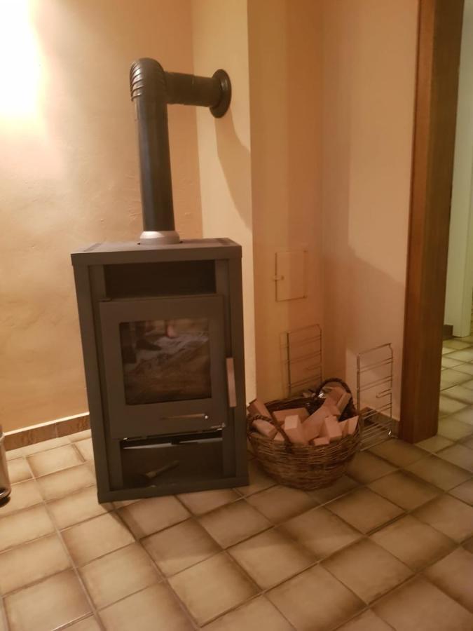 Gemütliche Ferienwohnung mit Kamin und Sauna! Nistertal Exterior foto