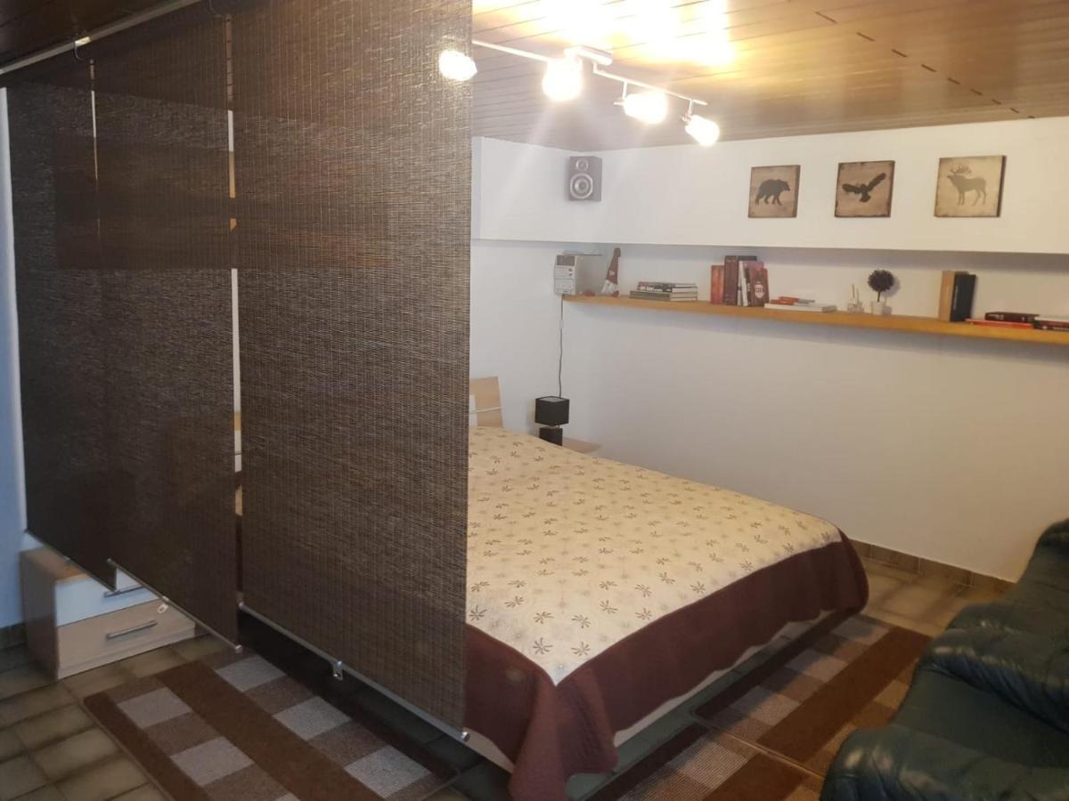 Gemütliche Ferienwohnung mit Kamin und Sauna! Nistertal Exterior foto