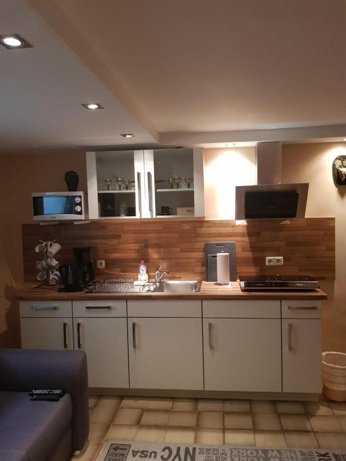 Gemütliche Ferienwohnung mit Kamin und Sauna! Nistertal Exterior foto